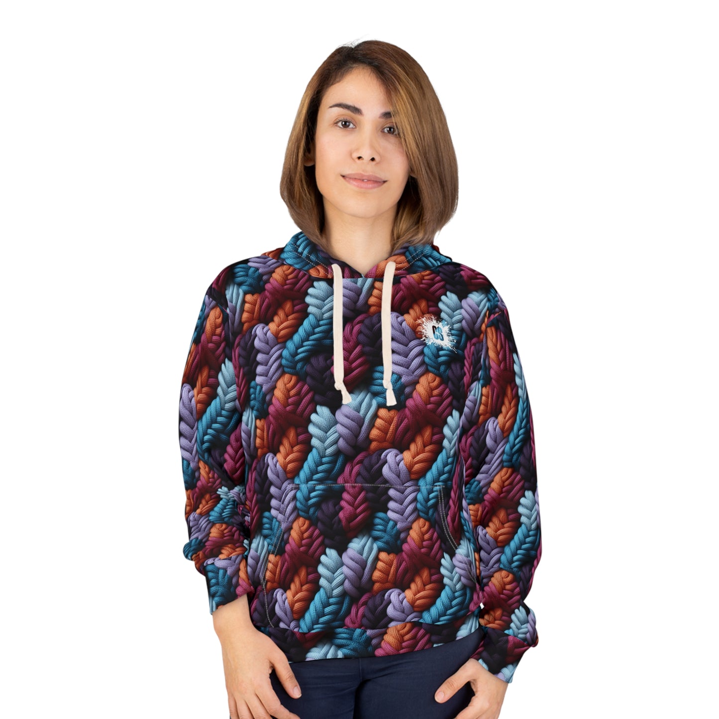 Colorful Knots Unisex Pullover Hoodie