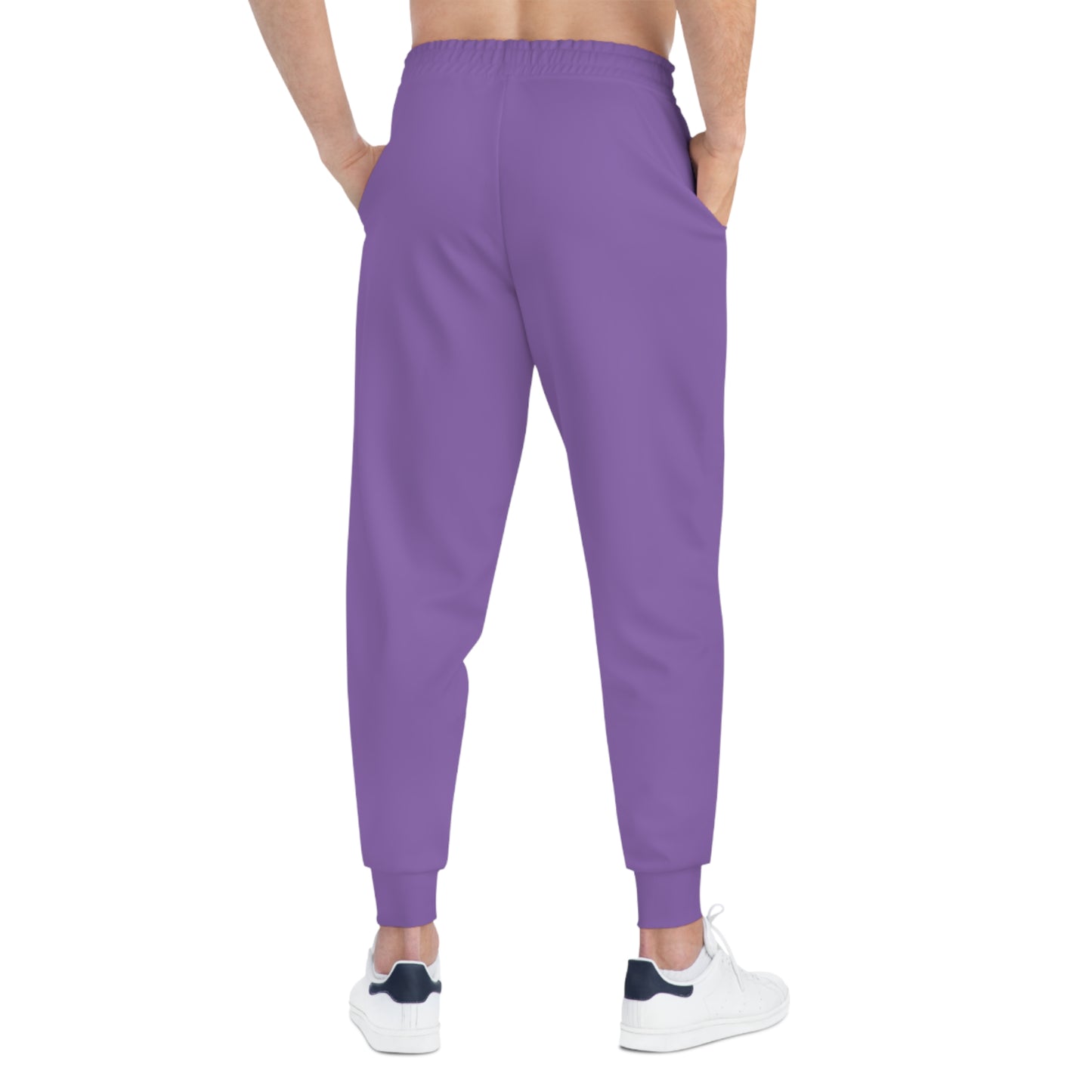 Light Purple Accent Athletic Joggers