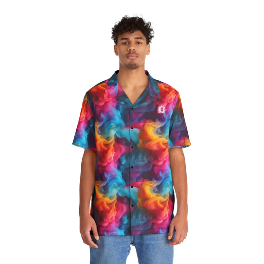 Smoky Haze Men's Hawaiian Shirt