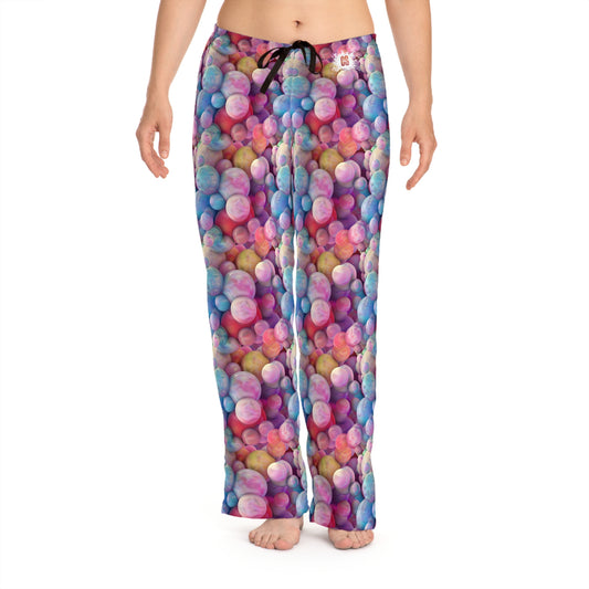 Pastel Marbles Women's Pajama Pants