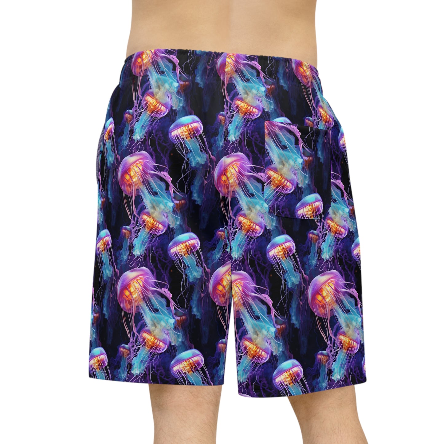 Rising Jellyfish Athletic Long Shorts