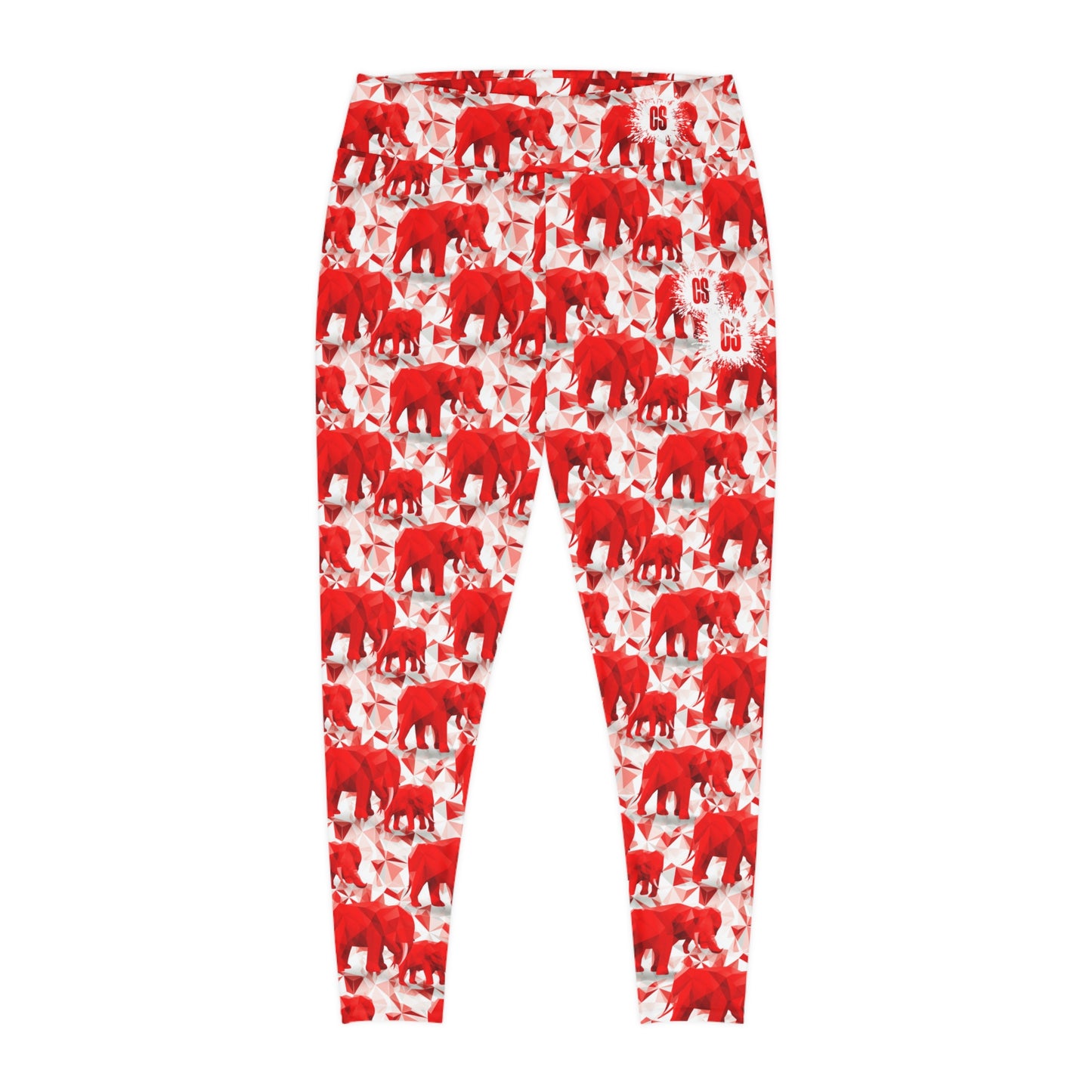 Elephants & Triangles Plus Size Leggings