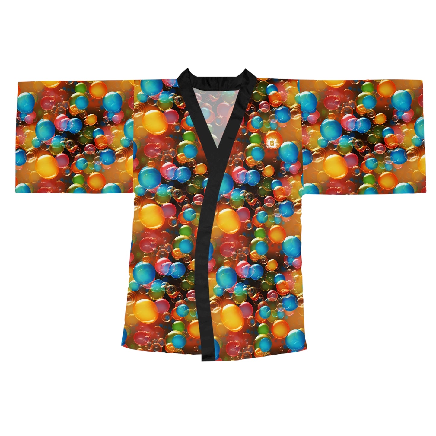 Satin Sheets Long Sleeve Kimono Robe