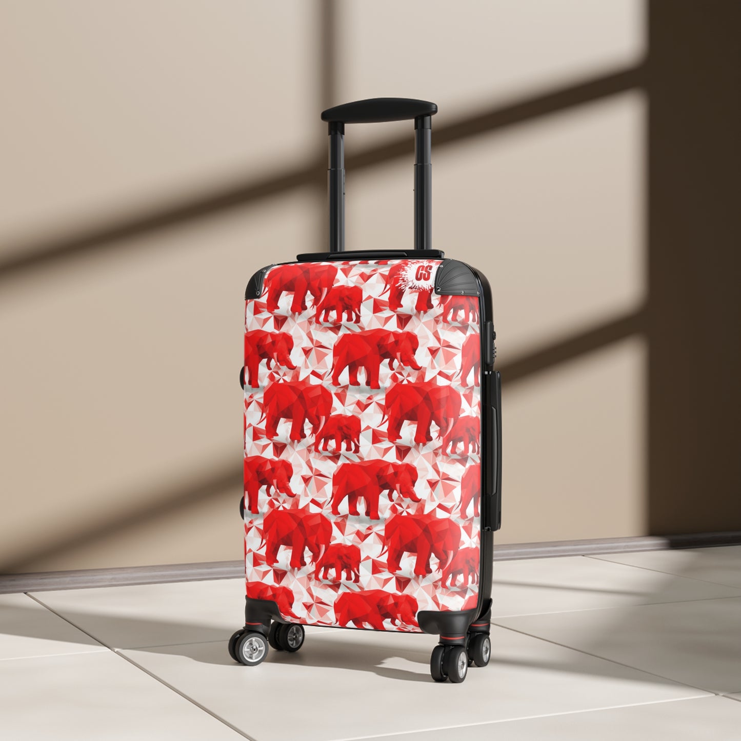 Elephants & Triangles Suitcase