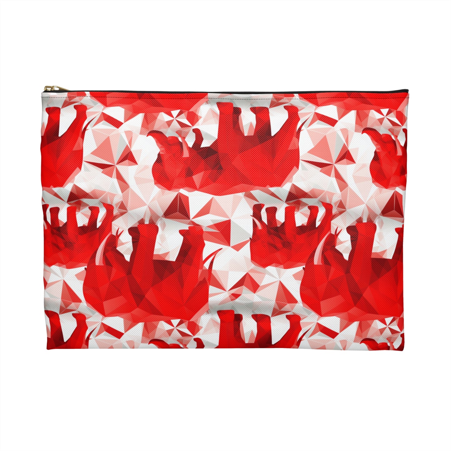 Elephants & Triangles Accessory Pouch