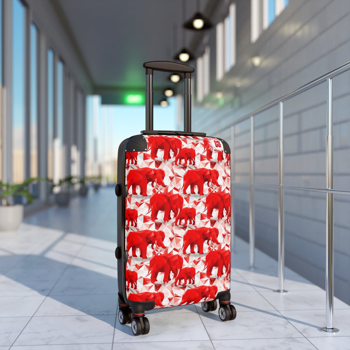 Elephants & Triangles Suitcase