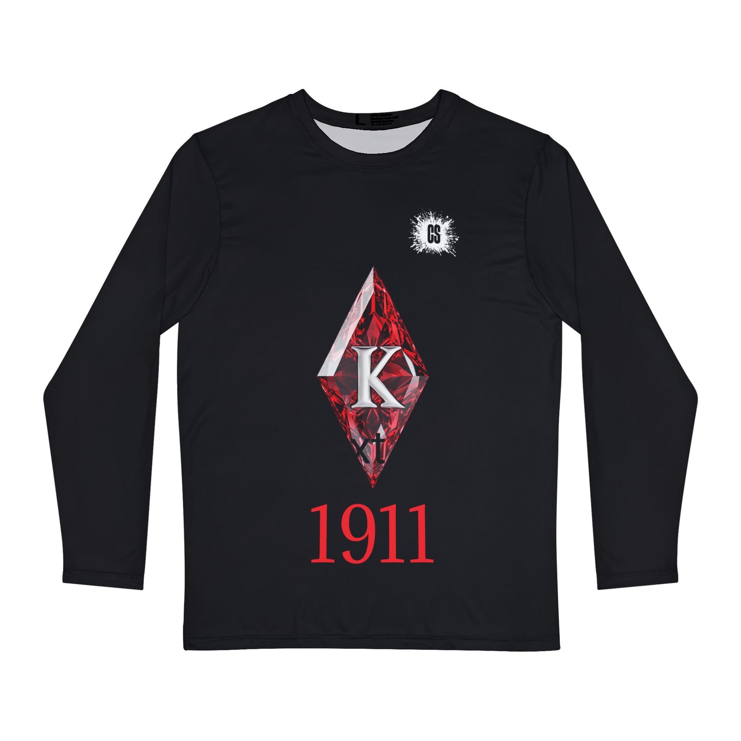 Kappa Diamond #8 Men's Long Sleeve Shirt