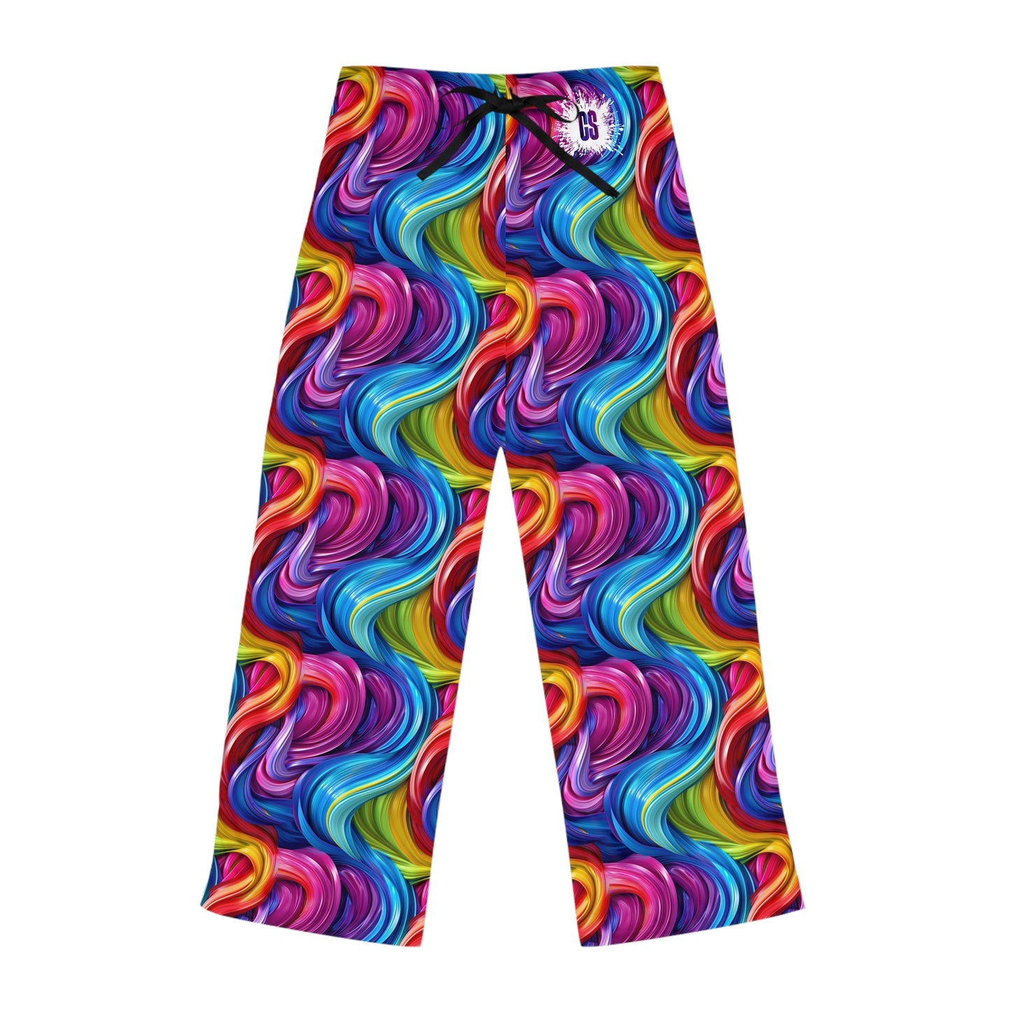 Paint Swirls Women's Pajama Pants