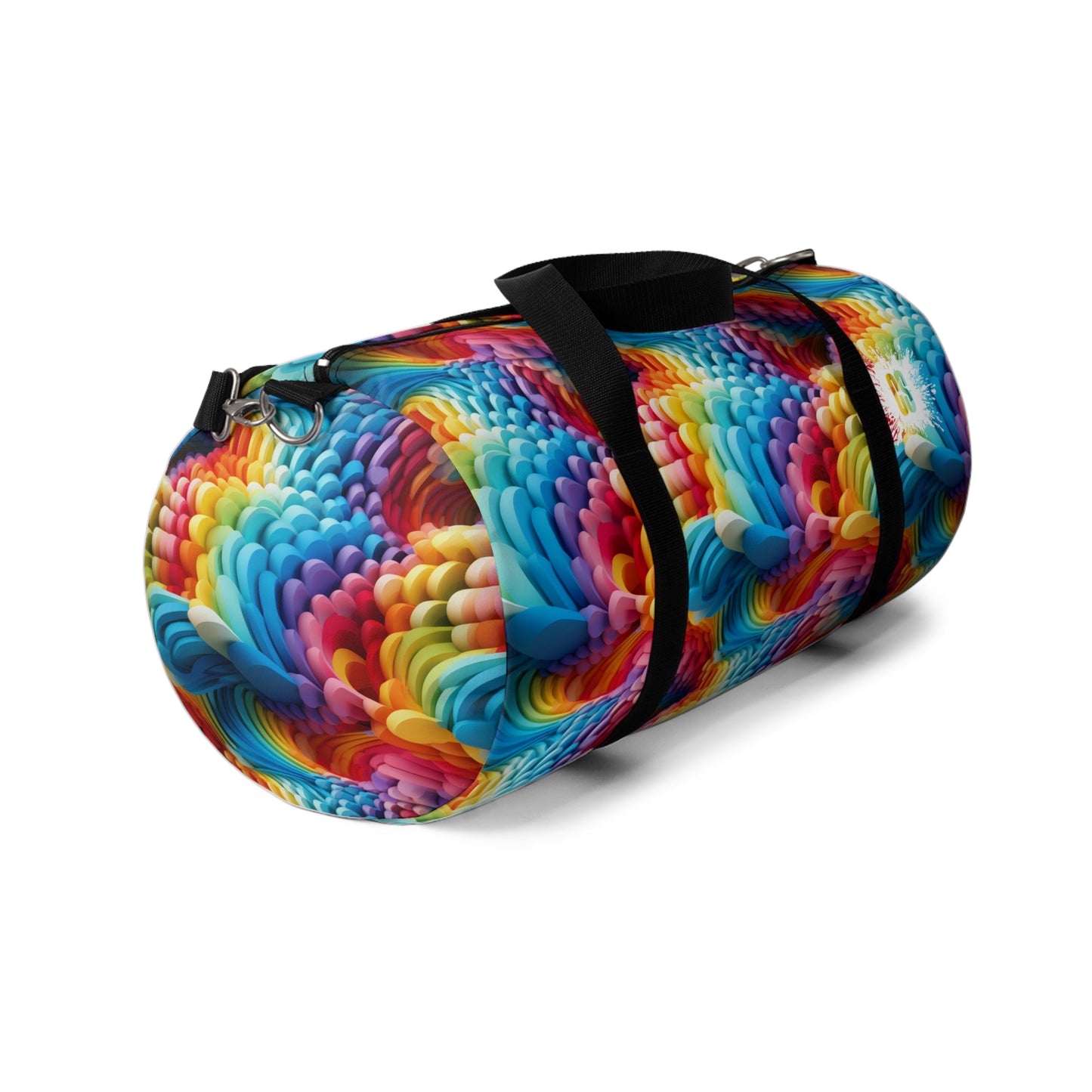 Colorful Foam Rainbow Duffel Bag