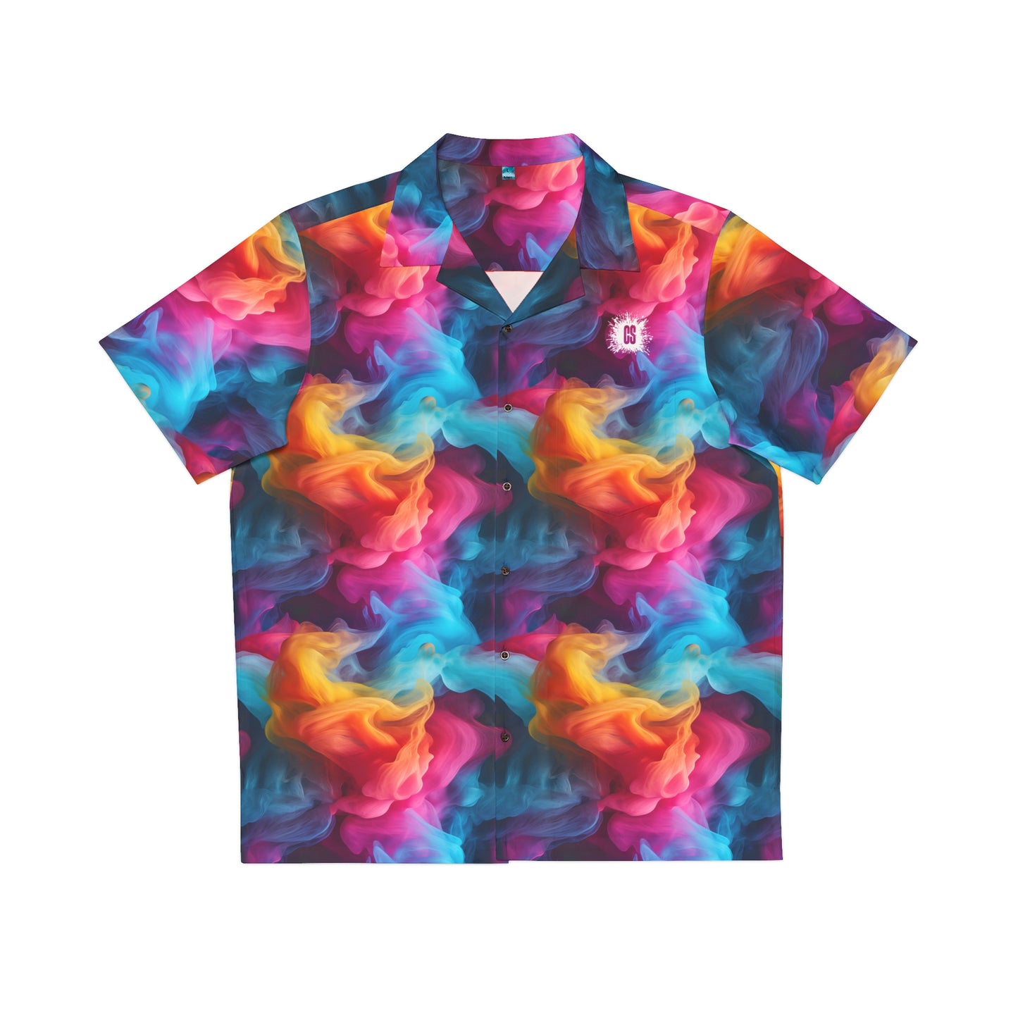 Smoky Haze Men's Hawaiian Shirt