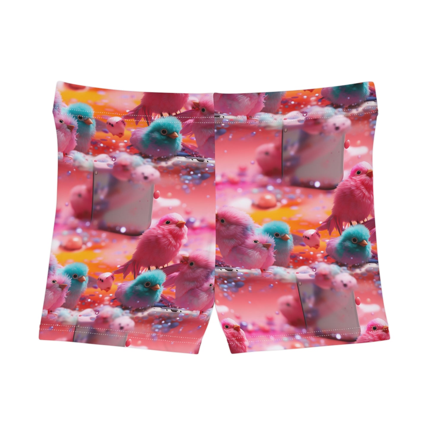 Colorful Bird Menagerie Women's Shorts