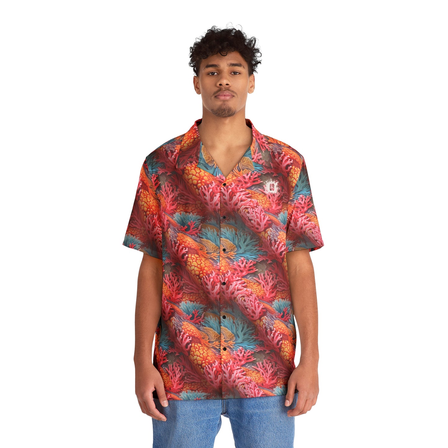 Coral Life Men's Hawaiian Shirt