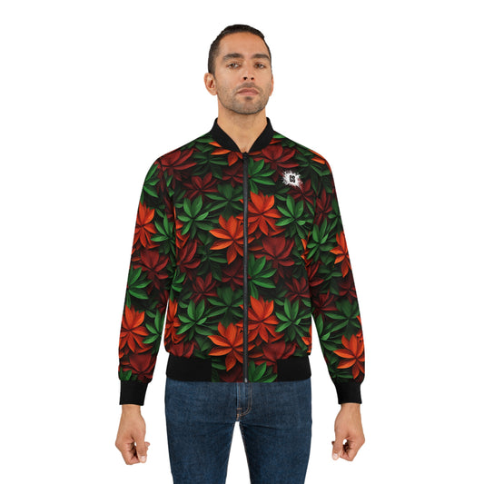 Christmas Bouquet Men's Bomber Jacket