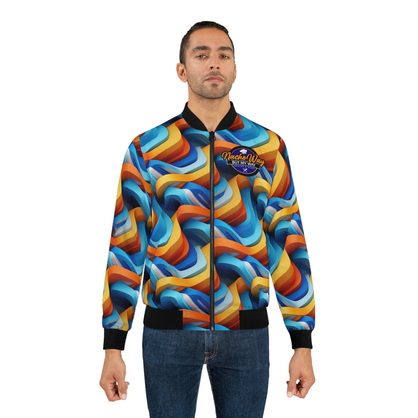 NachoWay “Go With The Flow” Bomber Jacket