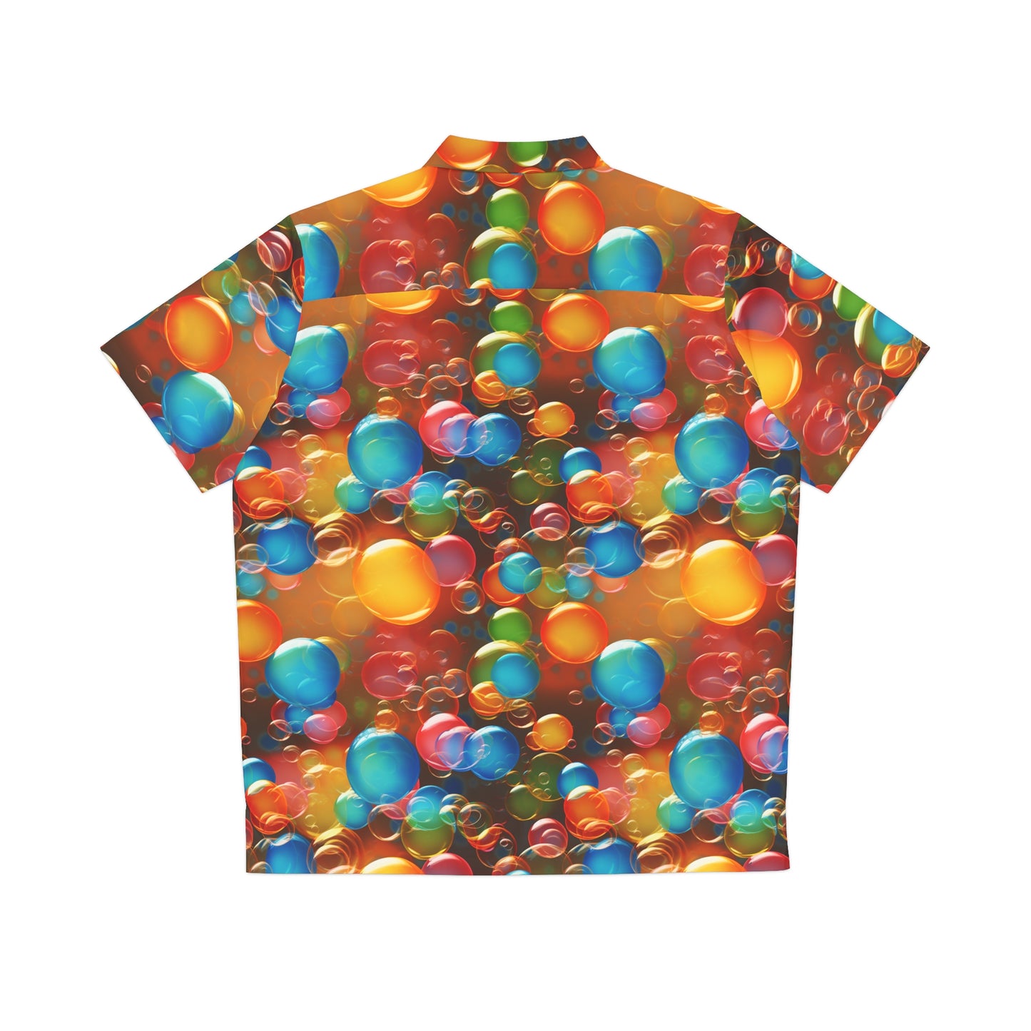 Bubble Attack Men's Hawaiian Shirt