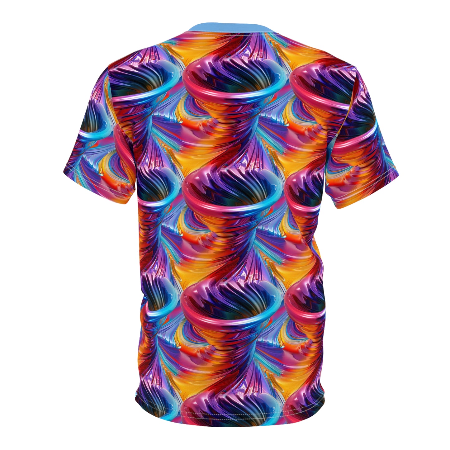 Colorful Cyclone Unisex Cut & Sew Tee