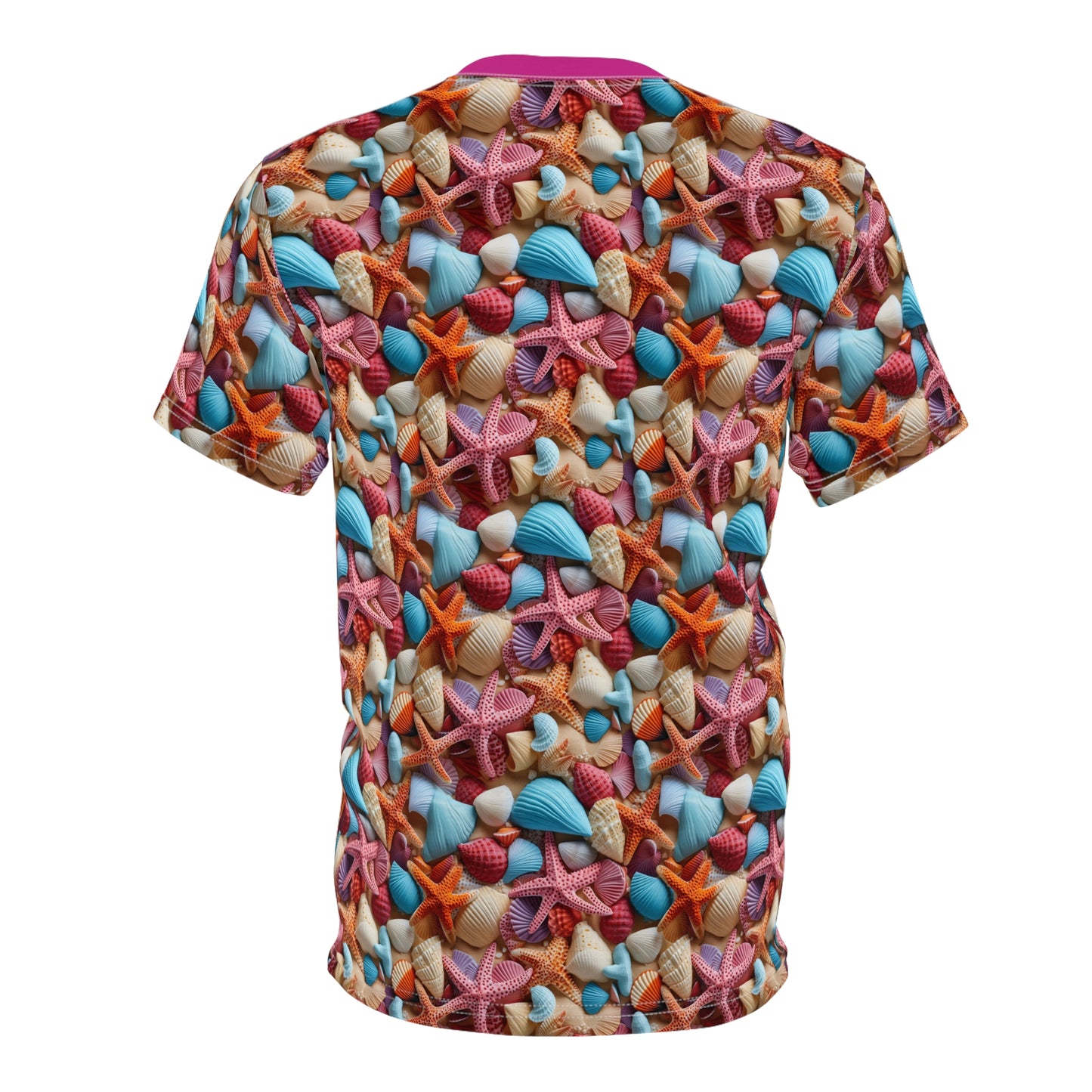 Seashells & Starfish Unisex Cut & Sew Tee