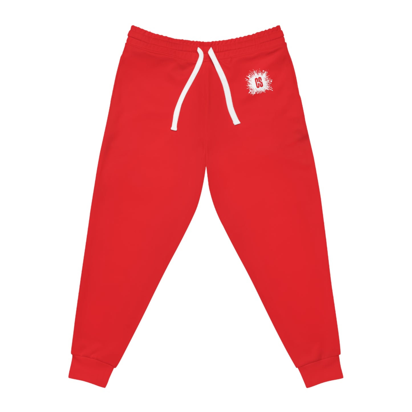 Red Accent Athletic Joggers