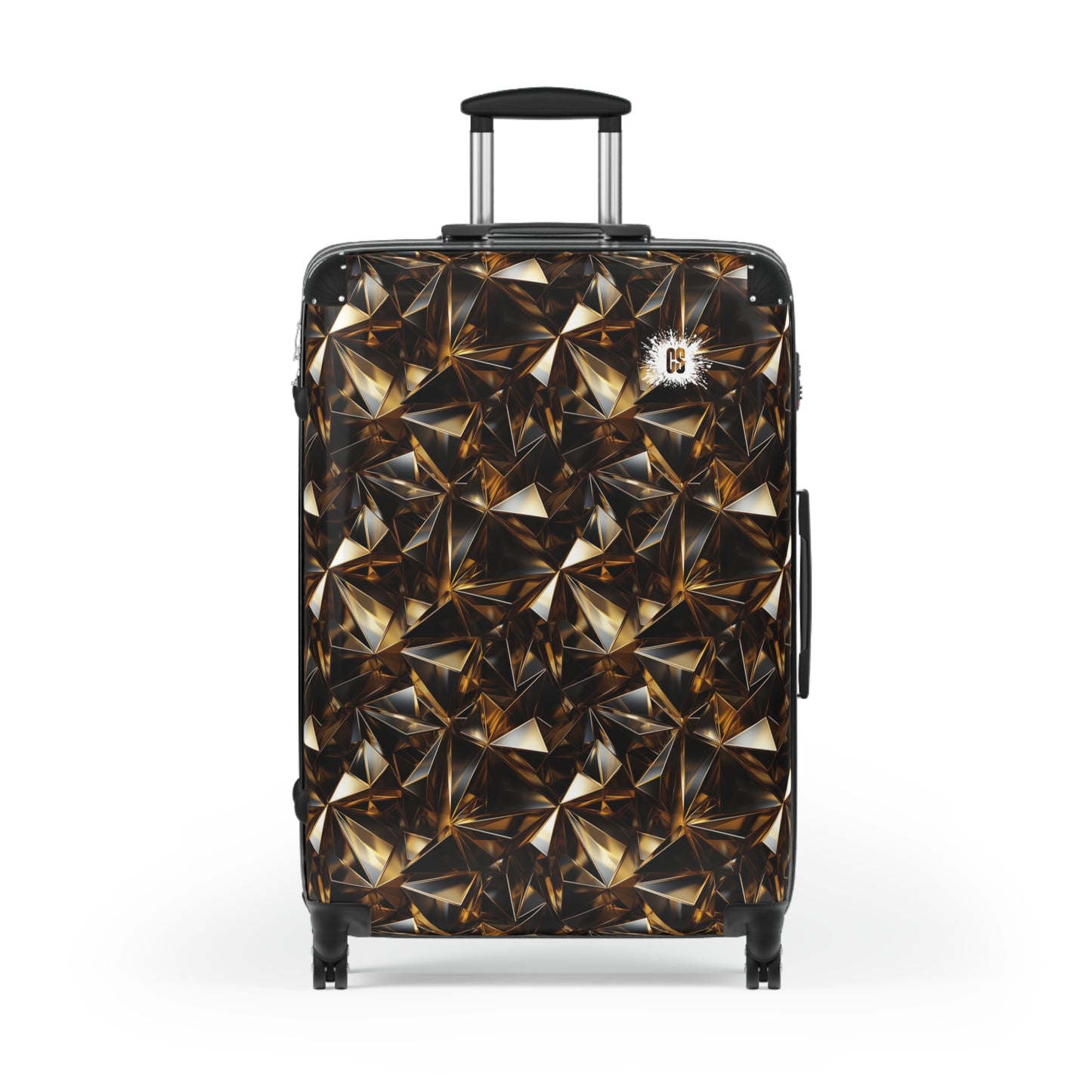 Black & Gold Jewels Suitcase