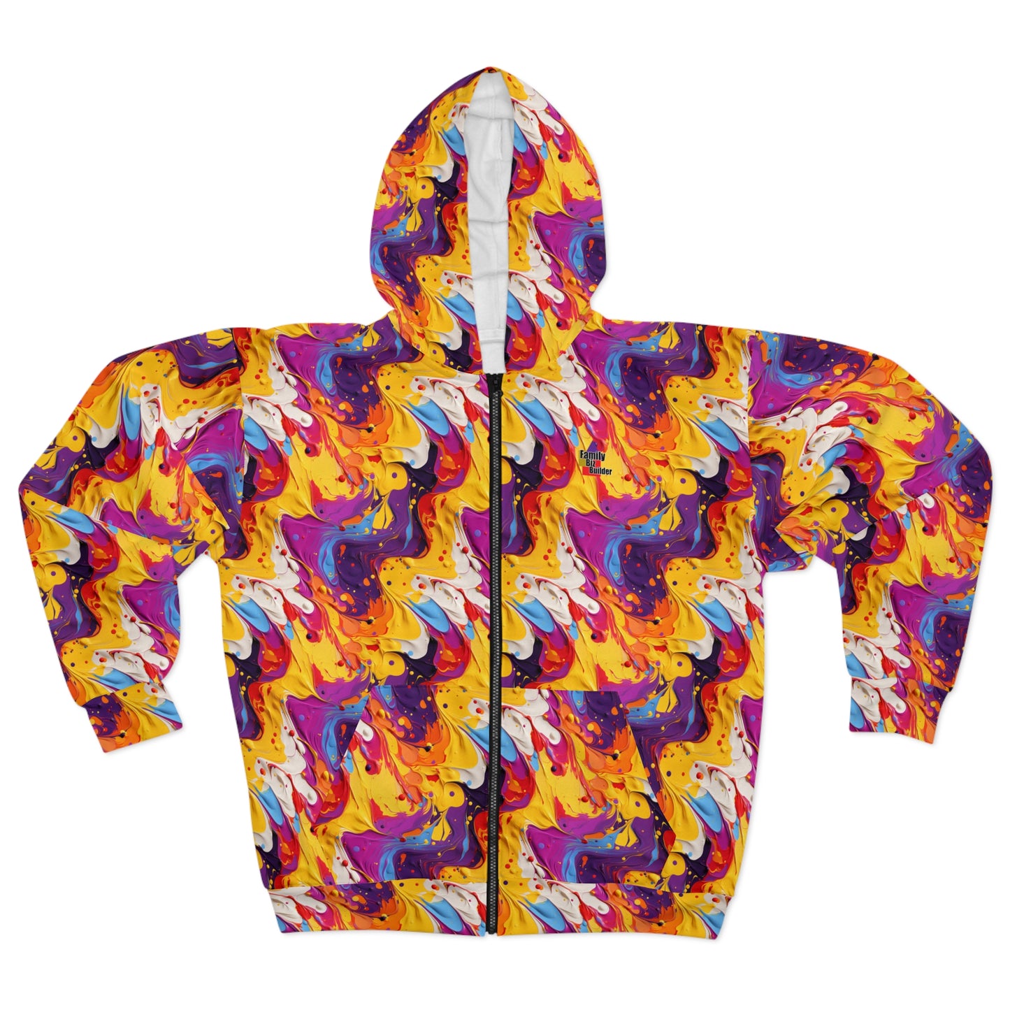 FBB - Inspiration Splatter Zip Hoodie