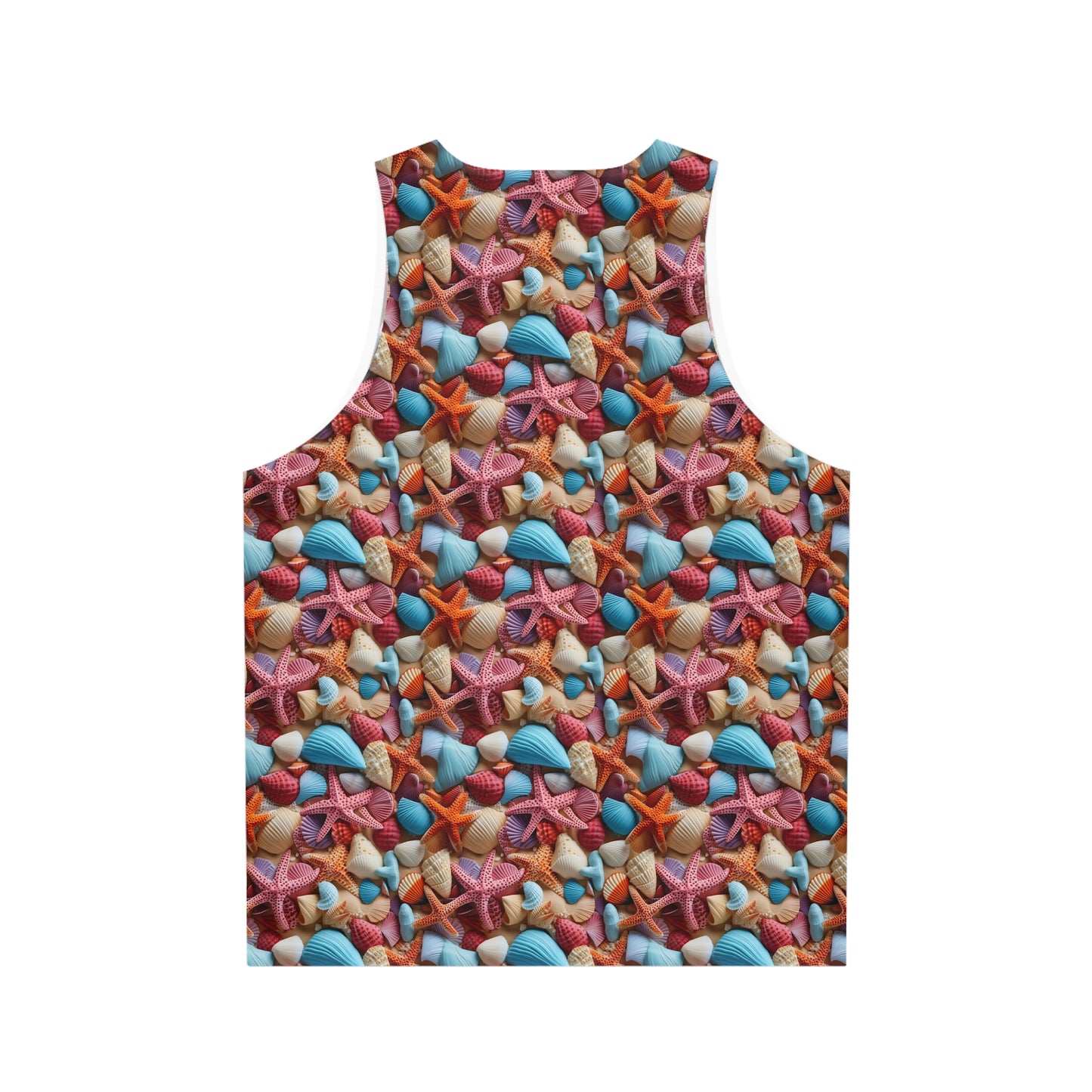 Starfish & Seashells Unisex Tank Top