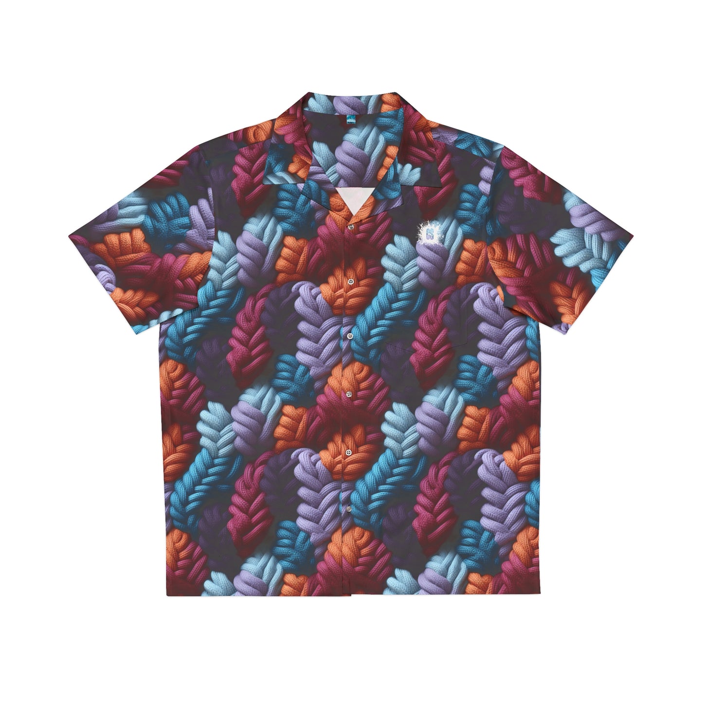 Colorful Knots Men's Hawaiian Shirt