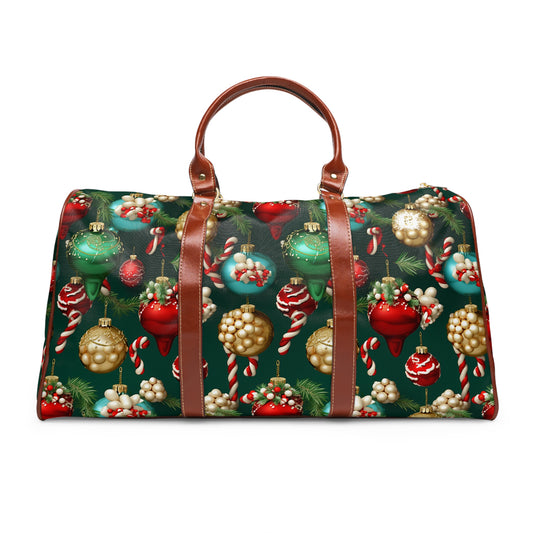 Christmas Ornaments Waterproof Travel Bag