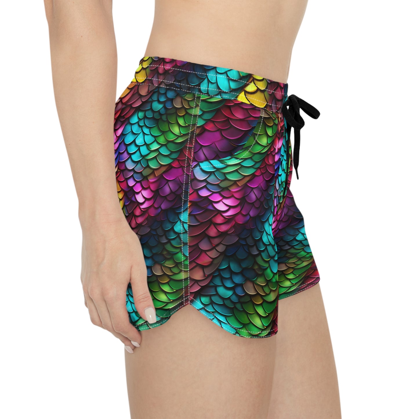 Neon Reptile Women's Casual Shorts