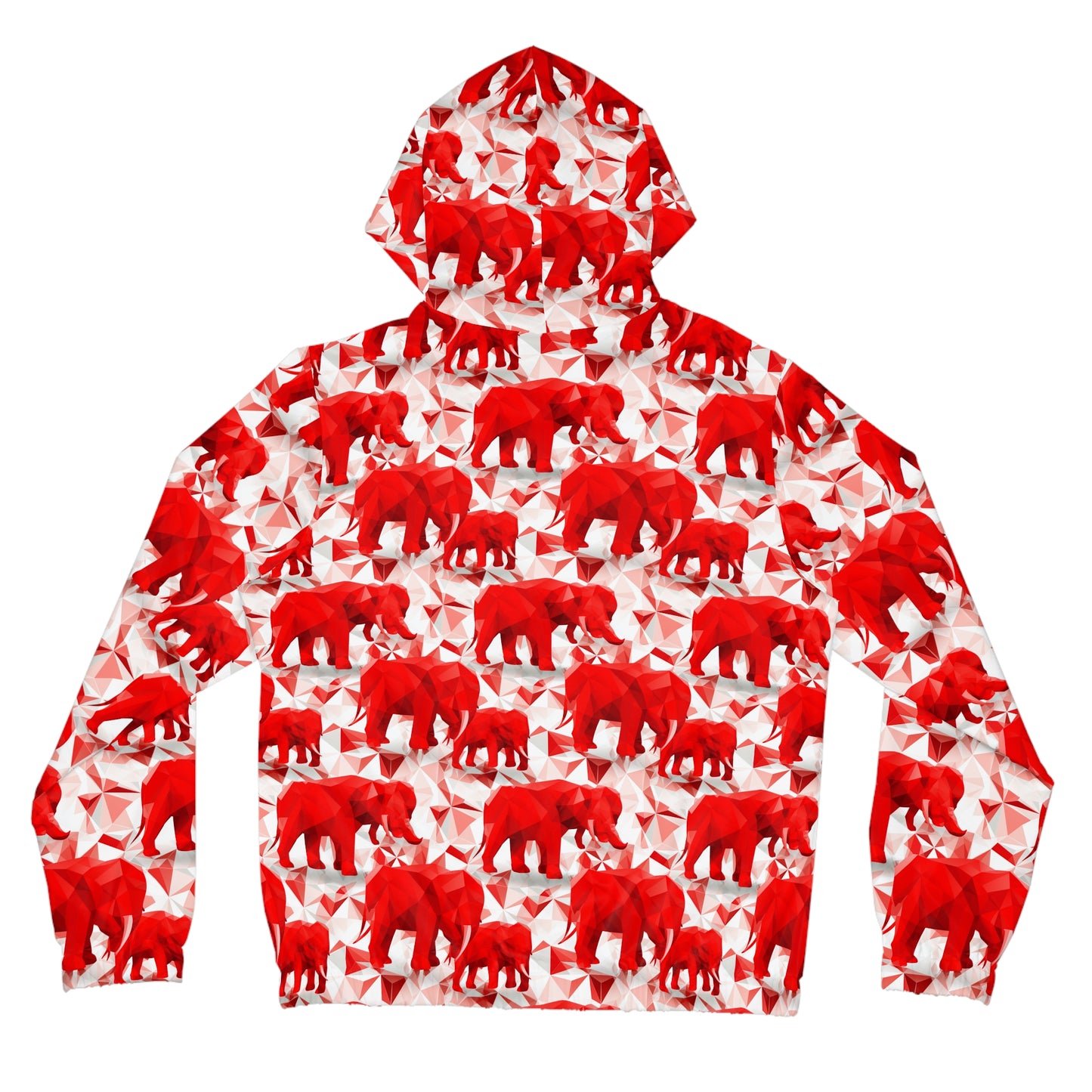 Elephants & Triangles Women’s Full-Zip Hoodie