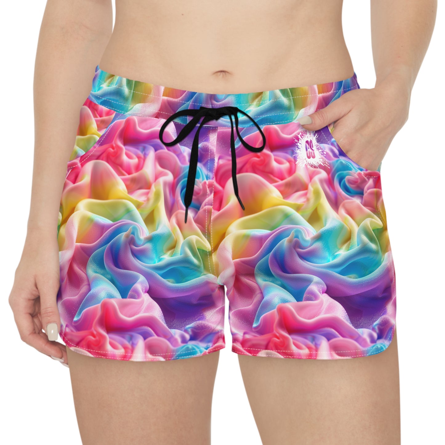 Cotton Candy Clouds Women's Casual Shorts