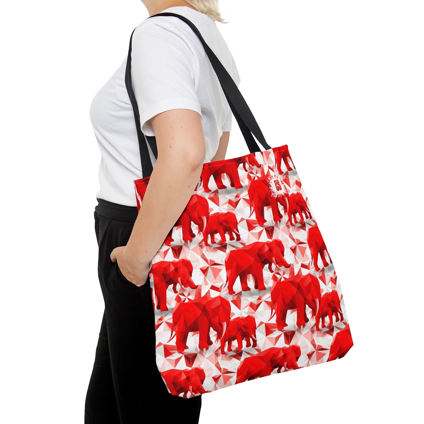 Elephants & Pyramids Tote Bag