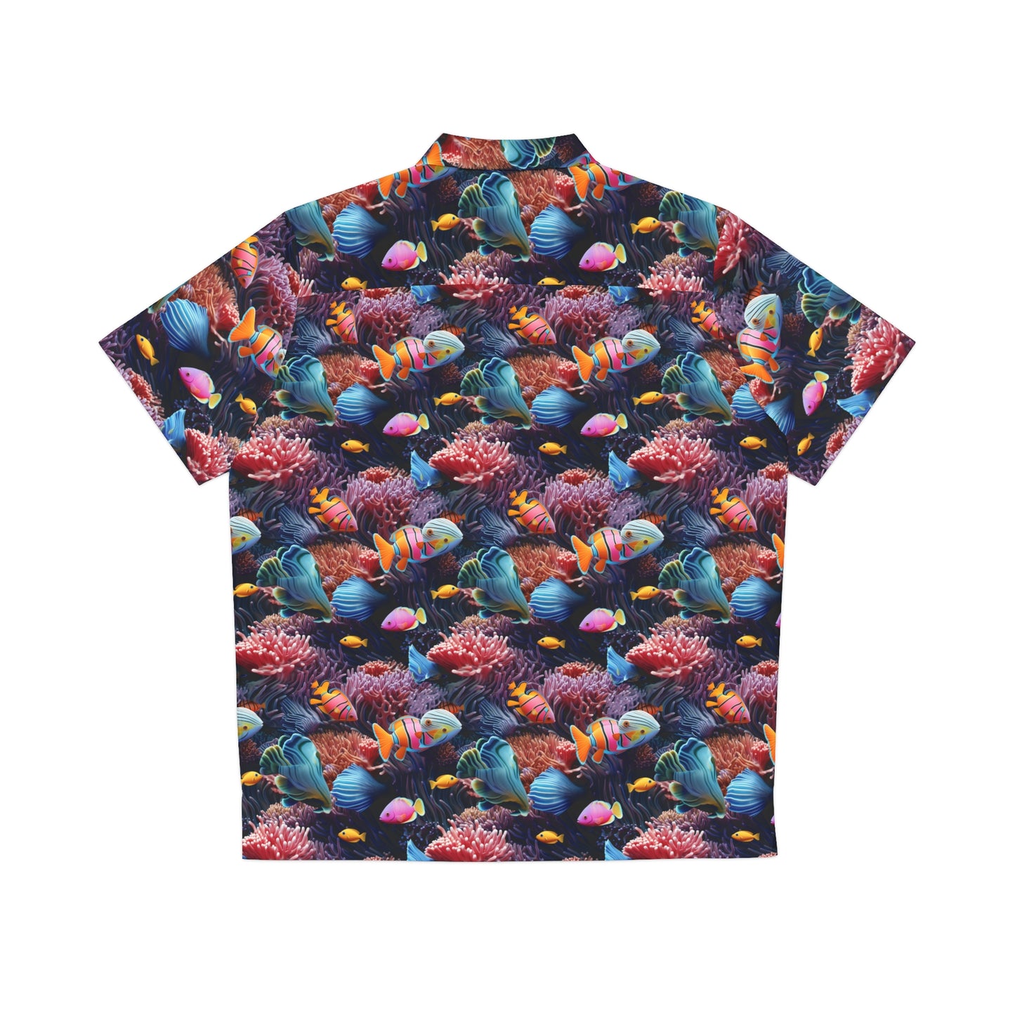 Deep Sea Aquarium Men's Hawaiian Shirt