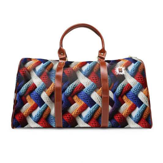 Tangled Knit Waterproof Travel Bag