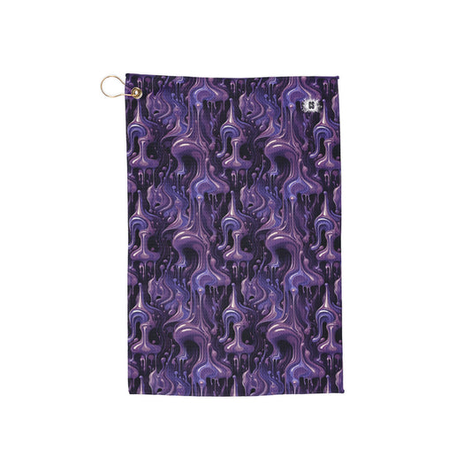Grape Blob Golf Towels - Beachy Starfish Design for Golf Enthusiasts