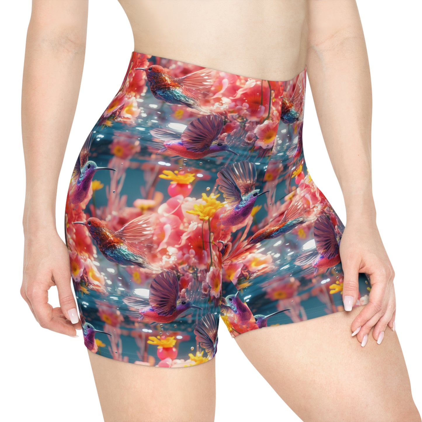 Hummingbird Dance Women's Biker Shorts