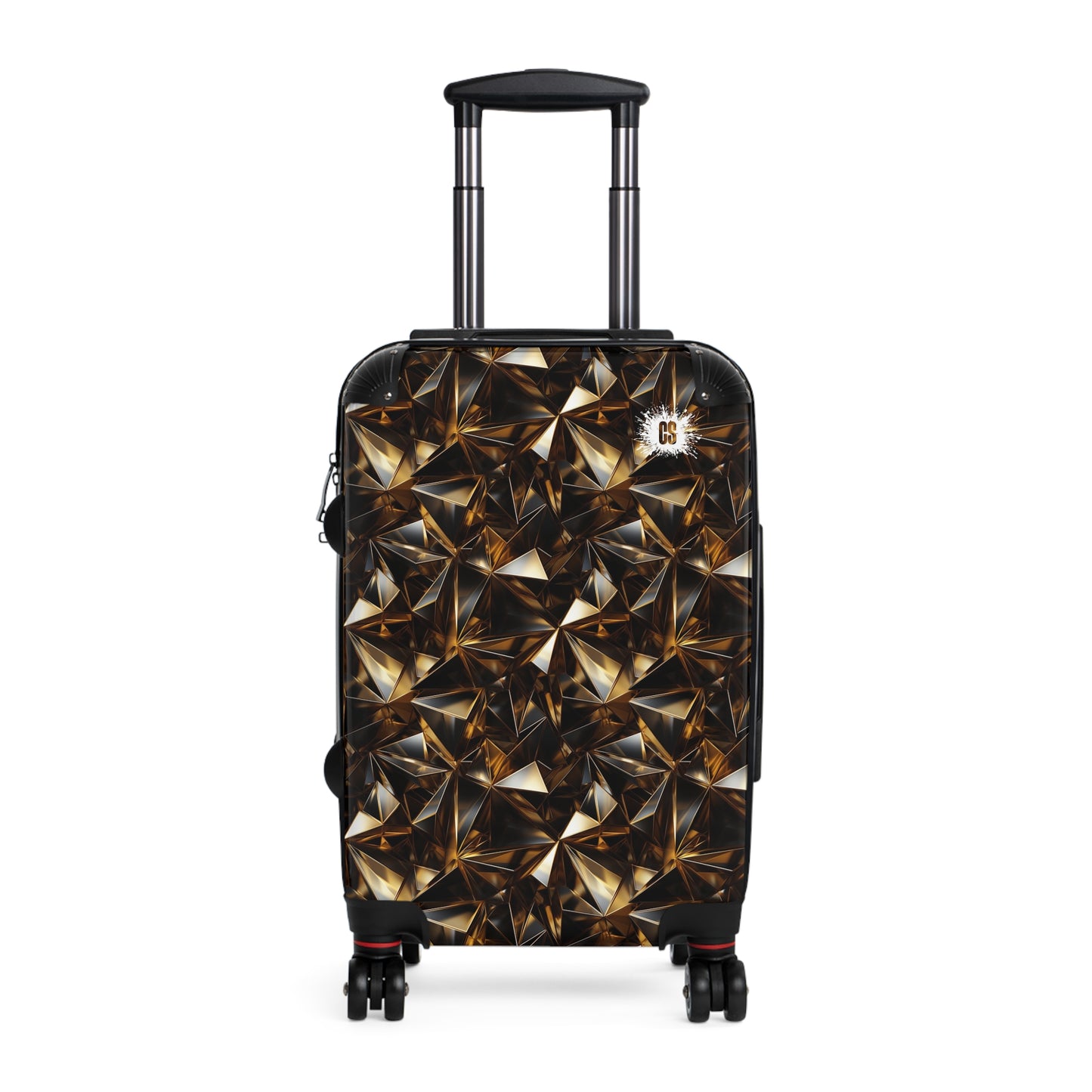 Black & Gold Jewels Suitcase