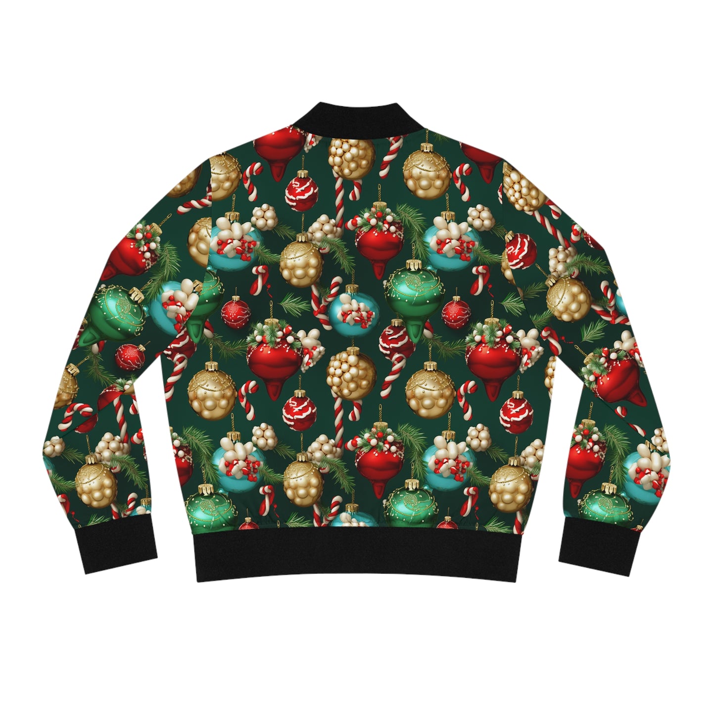 Christmas Ornaments Women's Bomber Jacket