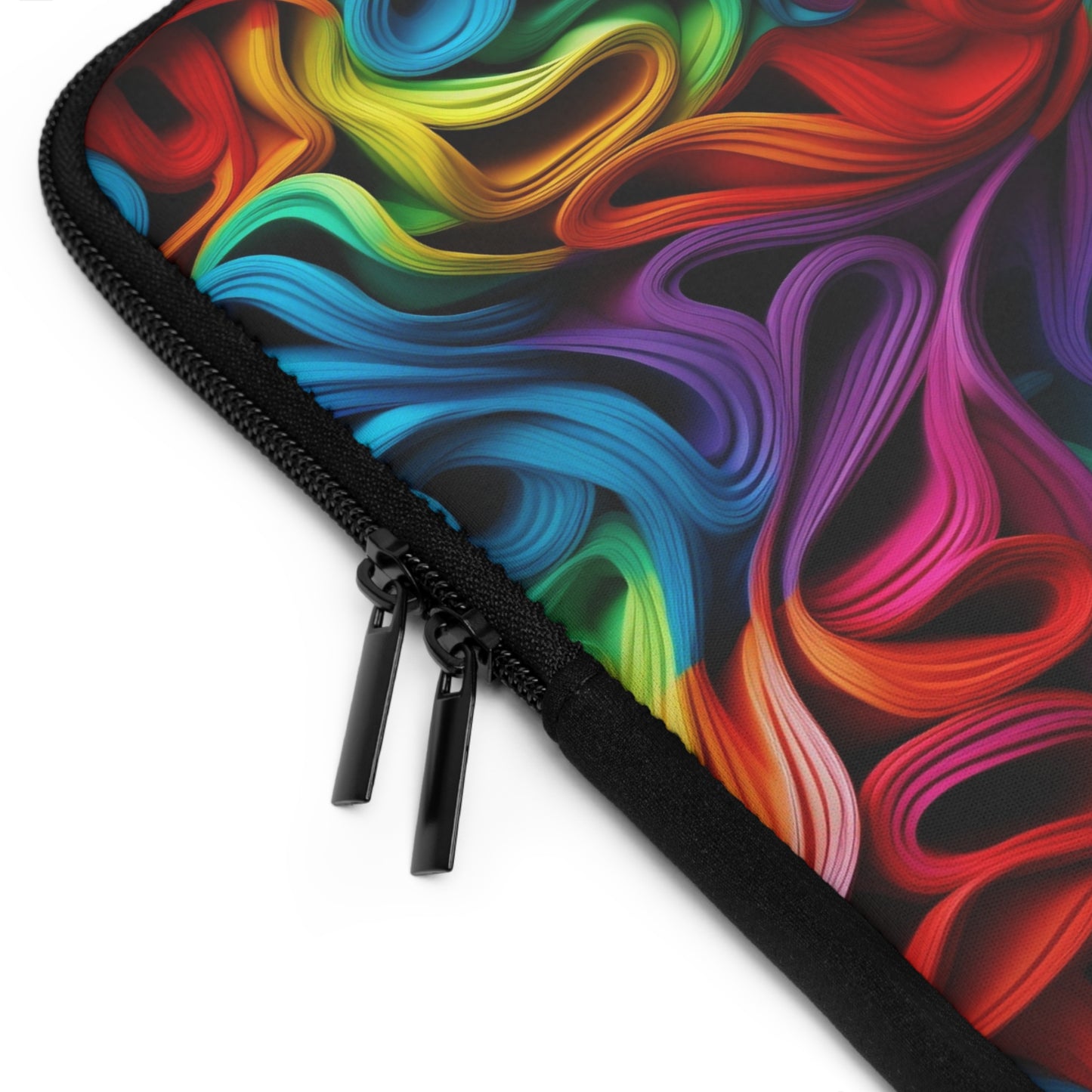 Rubber Band Rainbow Laptop Sleeve