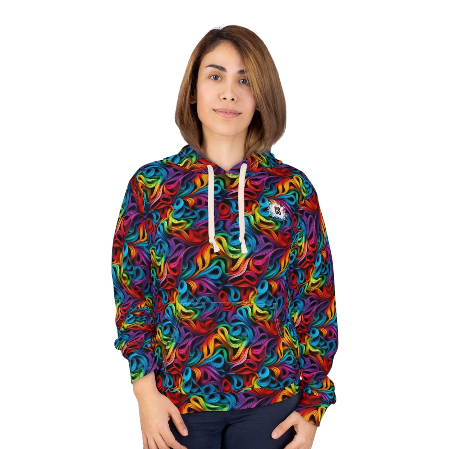 Colorful Rubberbands Unisex Pullover Hoodie