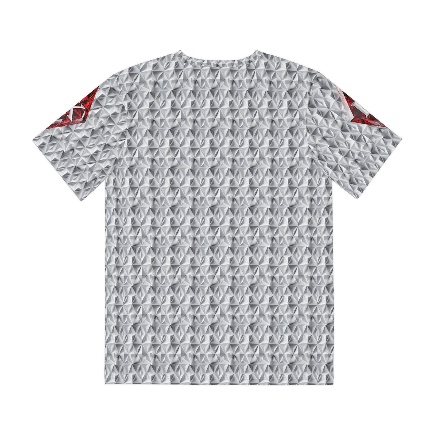 Red Diamond 1911 White Diamond Pat. Men's Polyester Tee