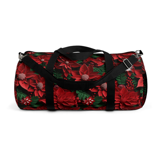 Christmas Leaves Duffel Bag