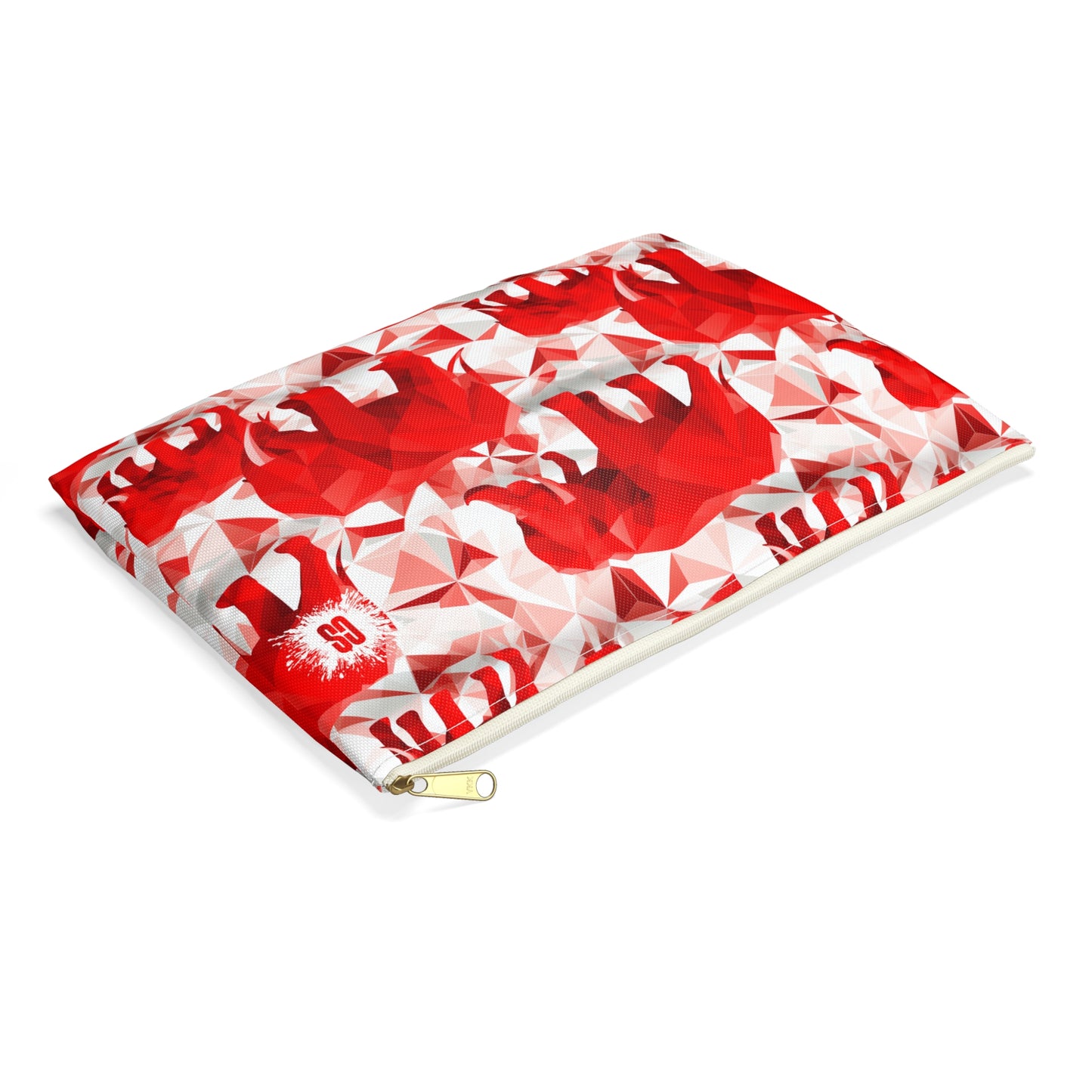 Elephants & Triangles Accessory Pouch