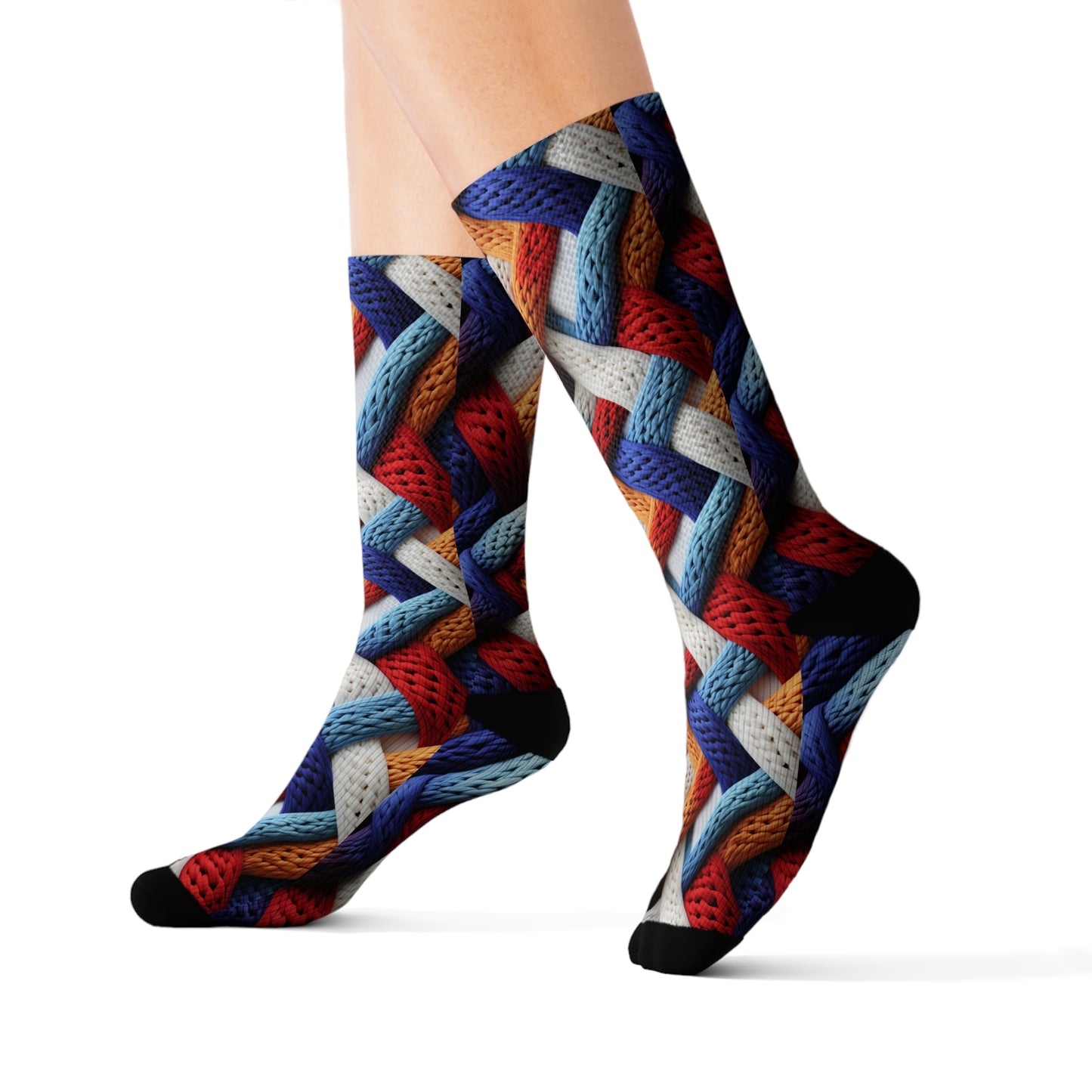 Tangled Knit Socks
