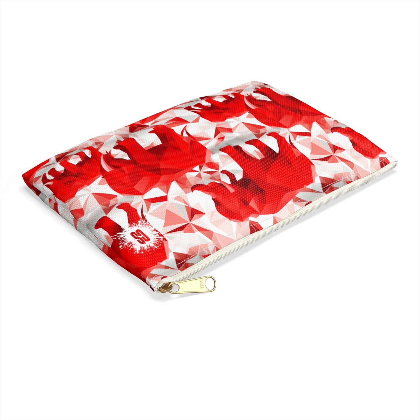 Elephants & Triangles Accessory Pouch