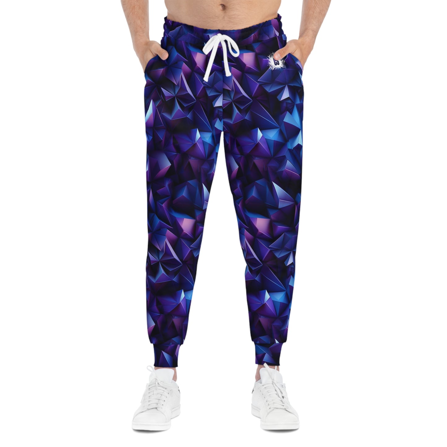 Purple Diamonds Athletic Joggers