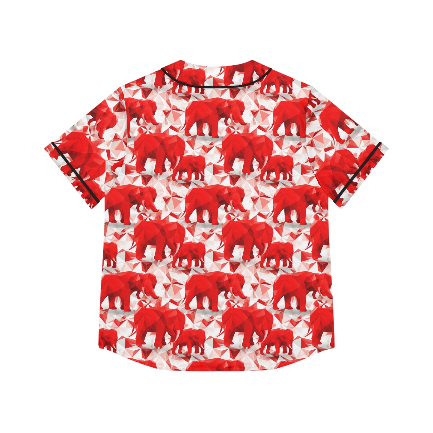 Elephants & Triangles Women's Baseball Jersey