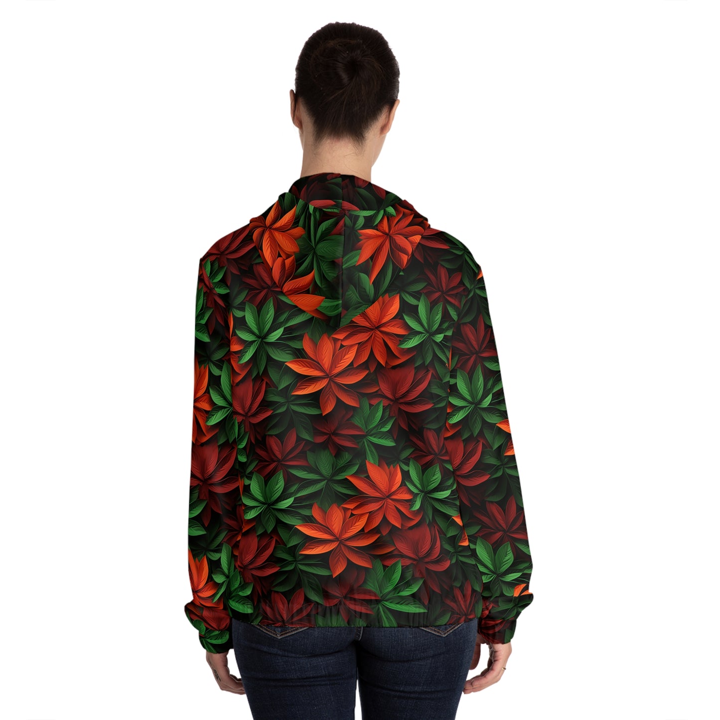 Christmas Bouquet Women’s Full-Zip Hoodie