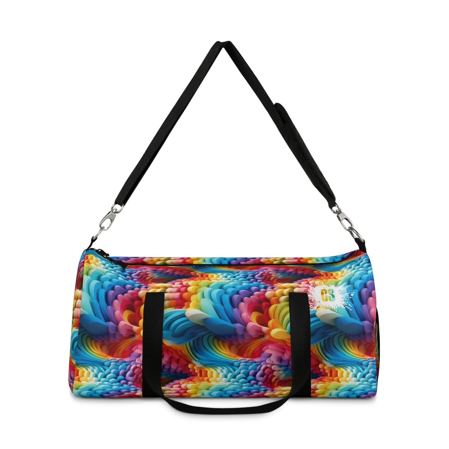 Colorful Foam Rainbow Duffel Bag