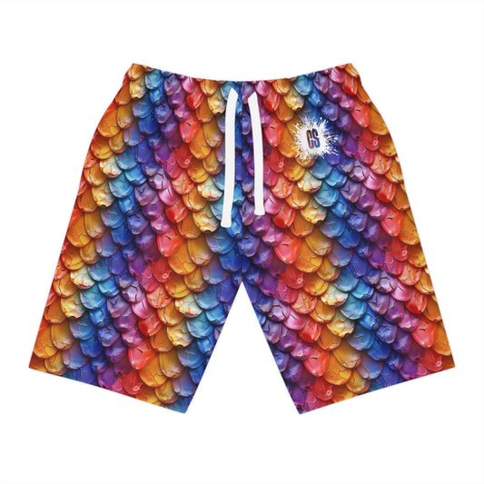 Jurassic Snake Athletic Long Shorts