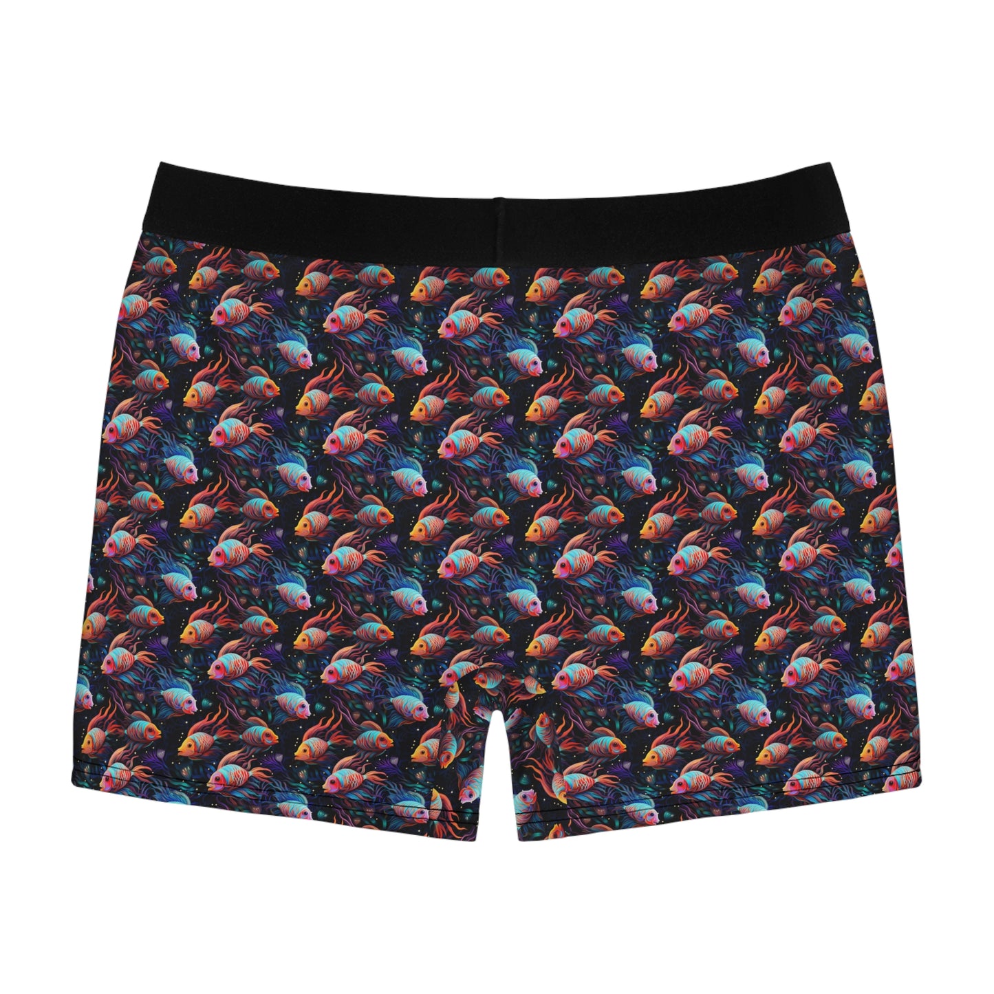 Deep Sea Aquarium Men's Boxer Briefs - Fun and Comfortable Underwear